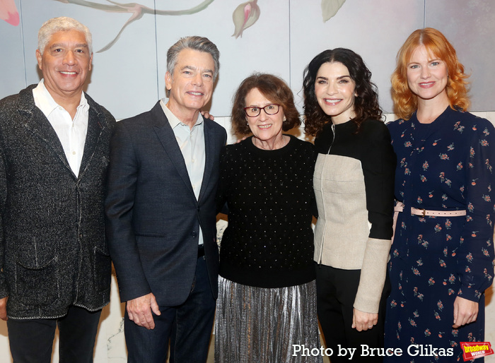 Peter Francis James, Peter Gallagher, Delia Ephron, Julianna Margulies and Kate MacCl Photo