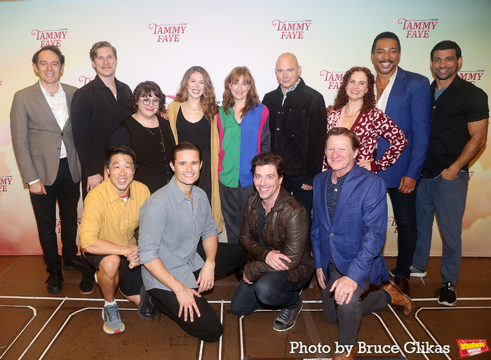 Photos: The Cast of TAMMY FAYE Meets the Press  Image