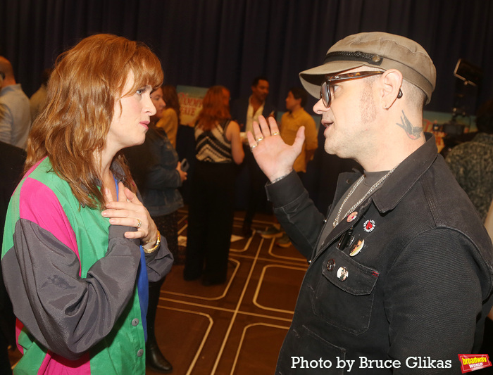 Photos: The Cast of TAMMY FAYE Meets the Press Image