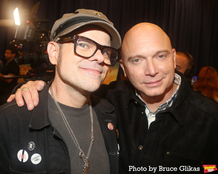 Jay Bakker and Michael Cerveris  Photo