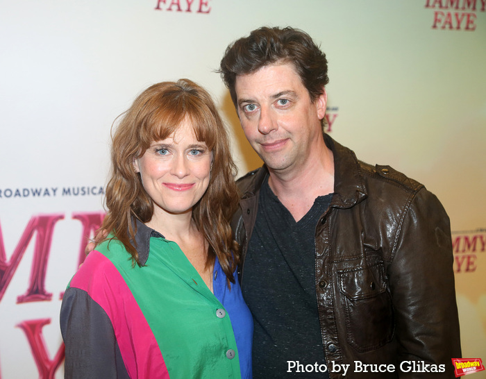 Photos: The Cast of TAMMY FAYE Meets the Press  Image