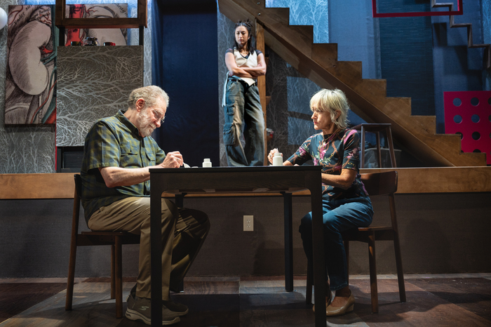 Richard Masur, Constance Shulman, and Sasha Diamond Photo