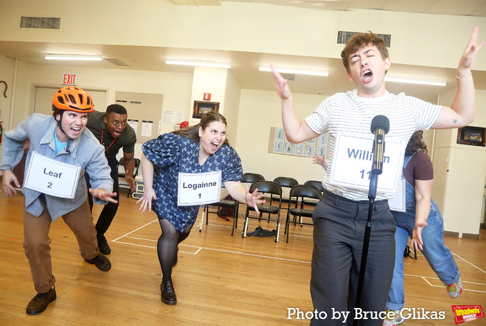 Noah Galvin, Alex Joseph Grayson, Beanie Feldstein, Kevin McHale  Photo