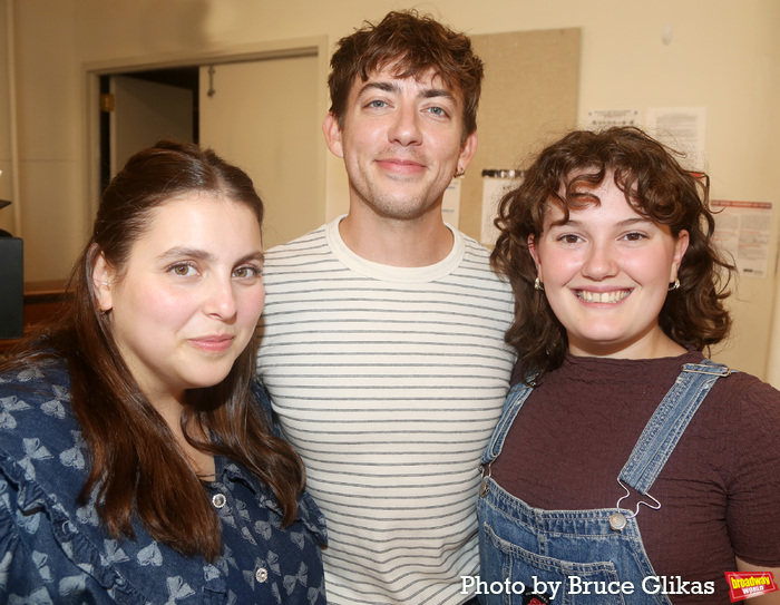 Beanie Feldstein, Kevin McHale and Nina White Photo