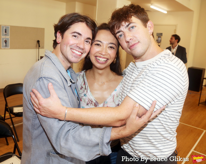 Noah Galvin, Leana Rae Concepcion and Kevin McHale  Photo