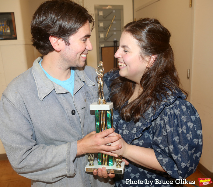 Noah Galvin and Beanie Feldstein Photo