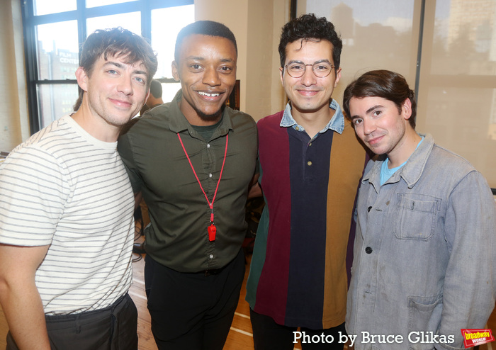 Kevin McHale, Alex Joseph Grayson, Philippe Arroyo and Noah Galvin Photo