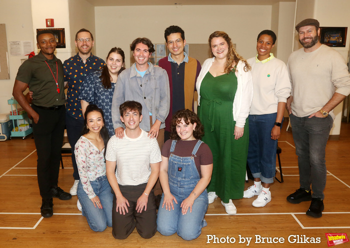 Alex Joseph Grayson, Director/Choreographer Danny Mefford, Beanie Feldstein, Leana Ra Photo