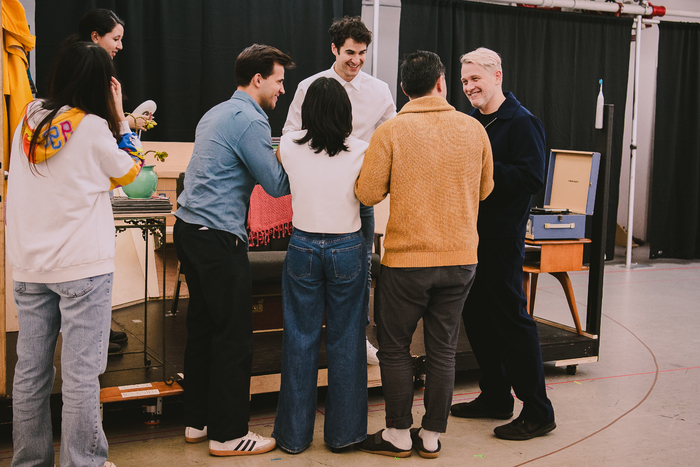 Photos: Darren Criss and Helen J Shen in Rehearsal For MAYBE HAPPY ENDING  Image