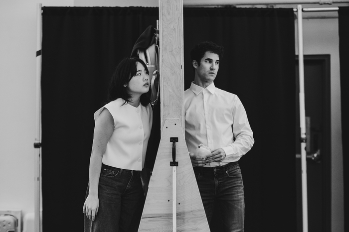 Photos: Darren Criss and Helen J Shen in Rehearsal For MAYBE HAPPY ENDING  Image