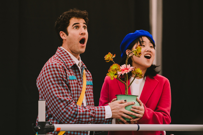 Darren Criss, HwaBoon, Helen J Shen
 Photo