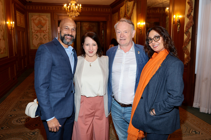 Keegan-Michael Key, Elle Key, Jared Harris, and Allegra Harris  Photo