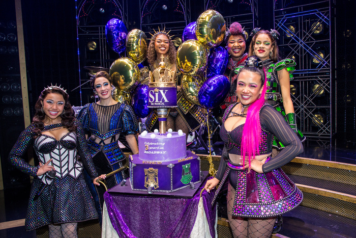 Photos: SIX Celebrates 3rd Anniversary on Broadway Image