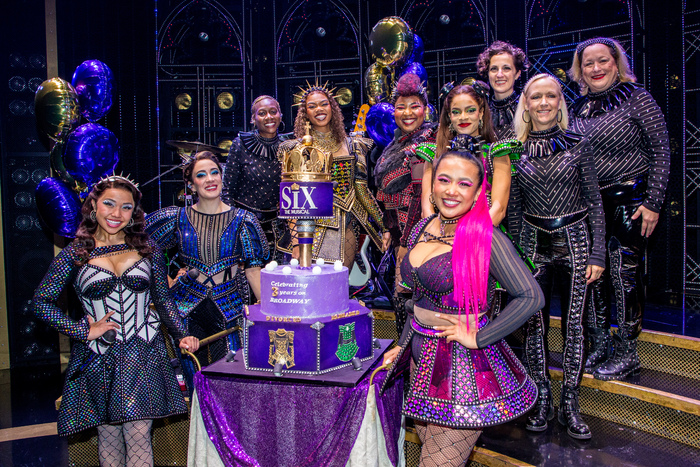 Photos: SIX Celebrates 3rd Anniversary on Broadway  Image