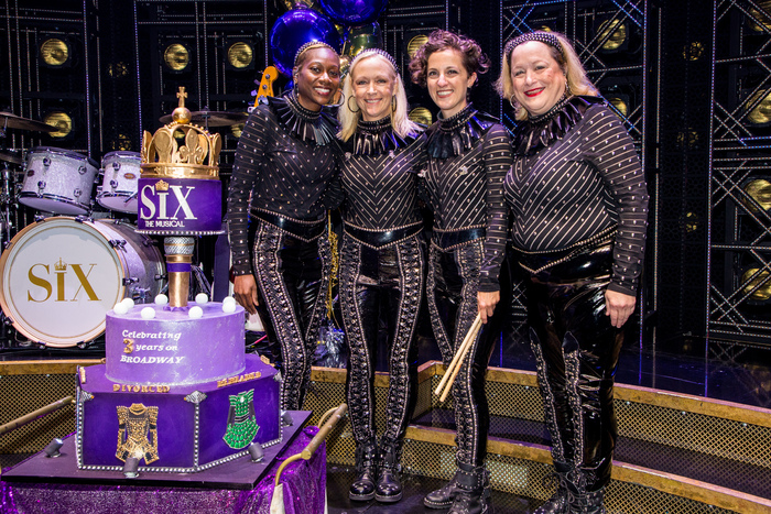 Photos: SIX Celebrates 3rd Anniversary on Broadway Image