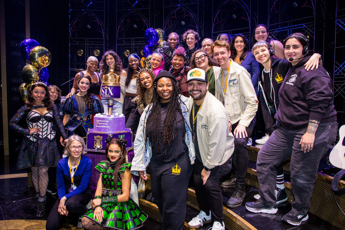 Photos: SIX Celebrates 3rd Anniversary on Broadway Image