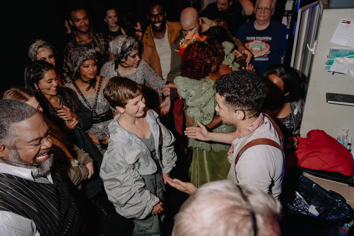 Photos: P!nk Visits HADESTOWN on Broadway Image