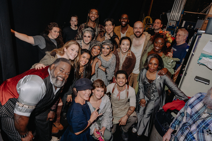 Photos: P!nk Visits HADESTOWN on Broadway Image