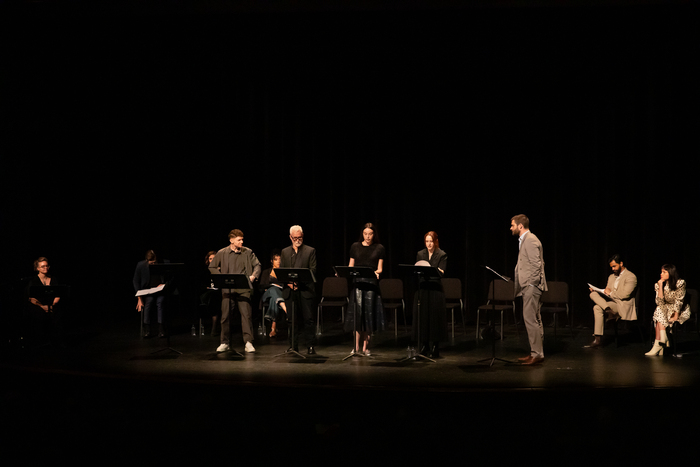 Chris Perfetti, John Slattery, Ella Beatty, Rachel Brosnahan & David Corenswet Photo