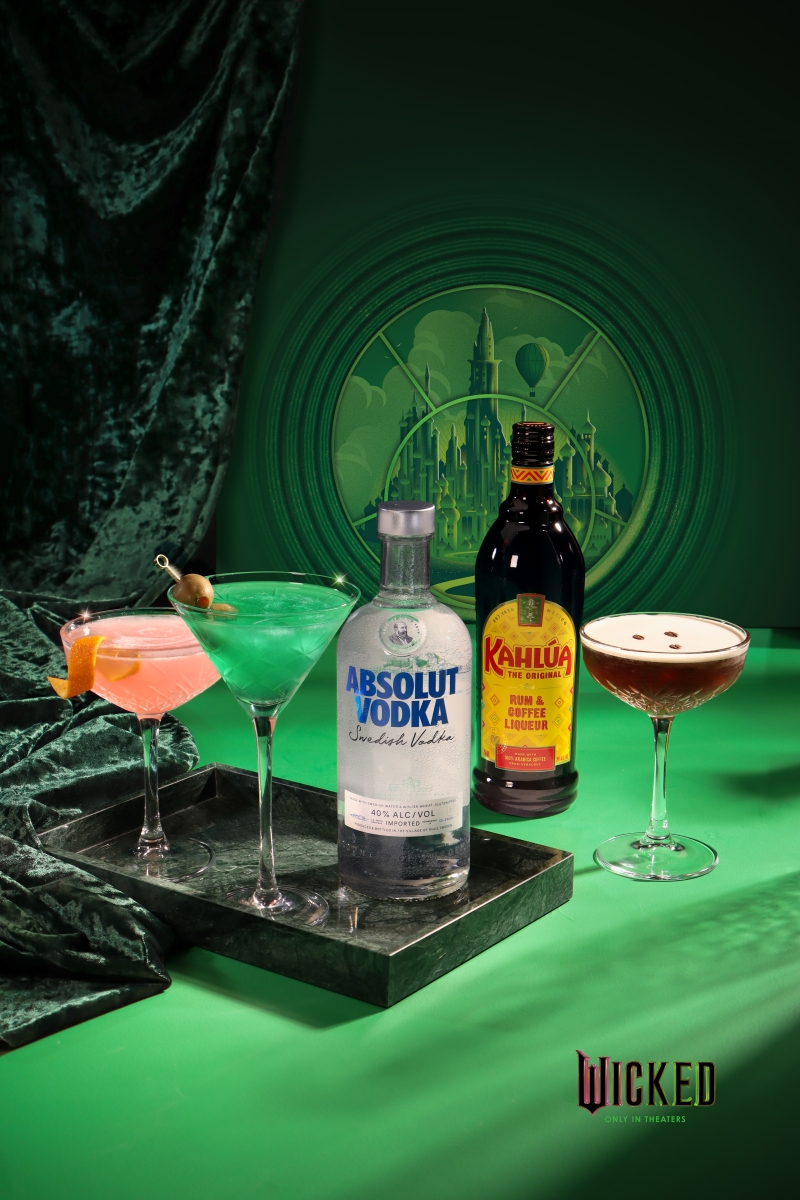 Absolut Partners with WICKED for 'Straight from Oz' Cocktail Kit  Image