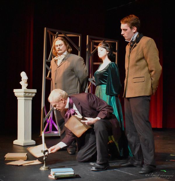 Review: NIGHTFALL WITH EDGAR ALLAN POE at The Pocket Community Theatre  Image