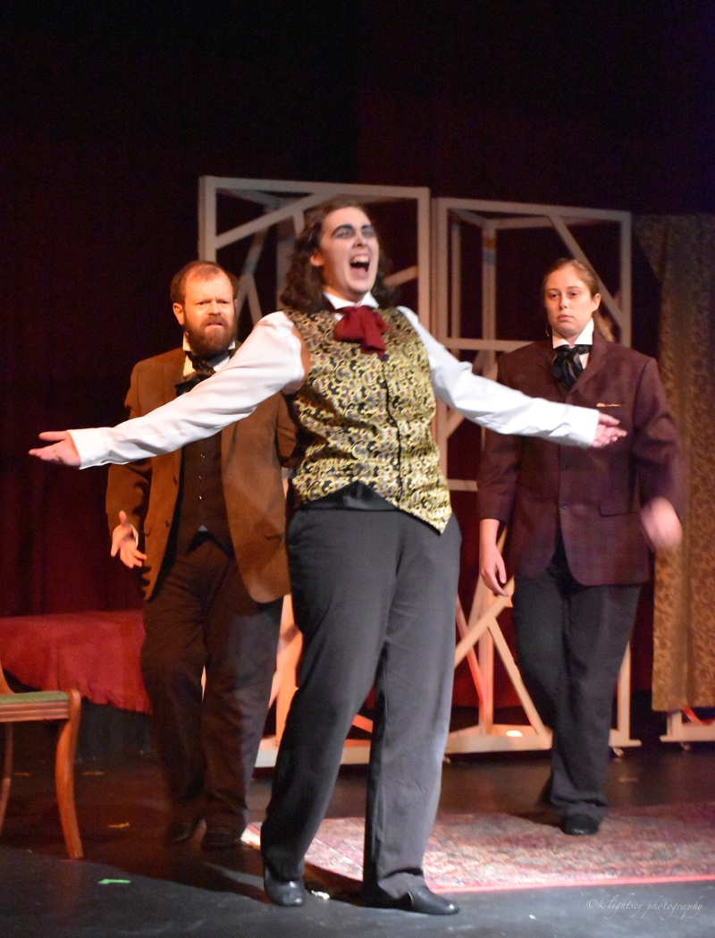 Review: NIGHTFALL WITH EDGAR ALLAN POE at The Pocket Community Theatre  Image