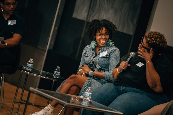 Goldie E. Patrick and Stacey Rose (Photo: Heather Gershonowitz) Photo