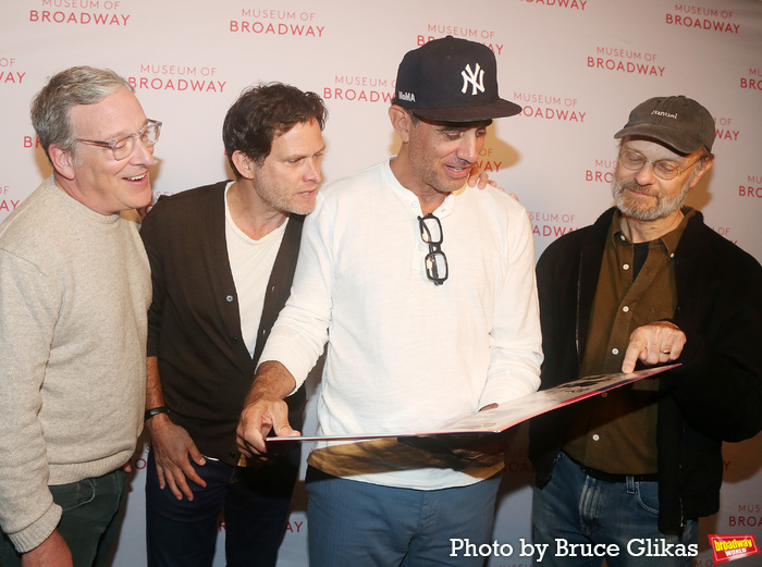 Photos: HERE WE ARE Cast Signs Copies of the Cast Recording at the Museum of Broadway  Image