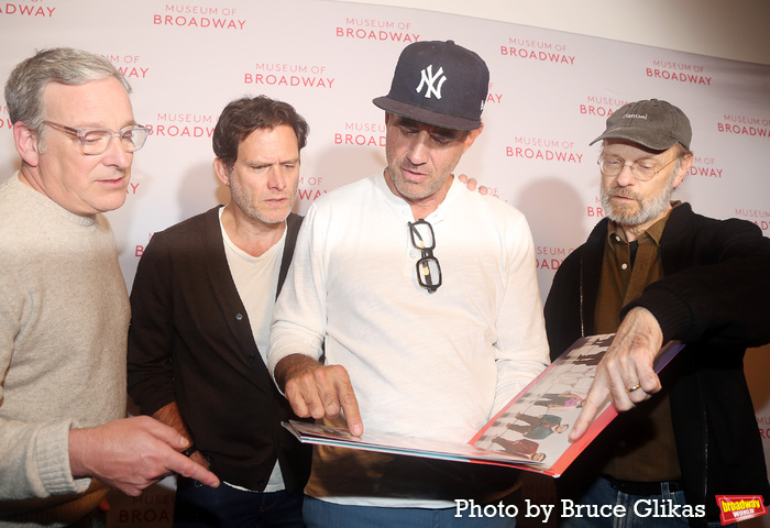 Photos: HERE WE ARE Cast Signs Copies of the Cast Recording at the Museum of Broadway  Image