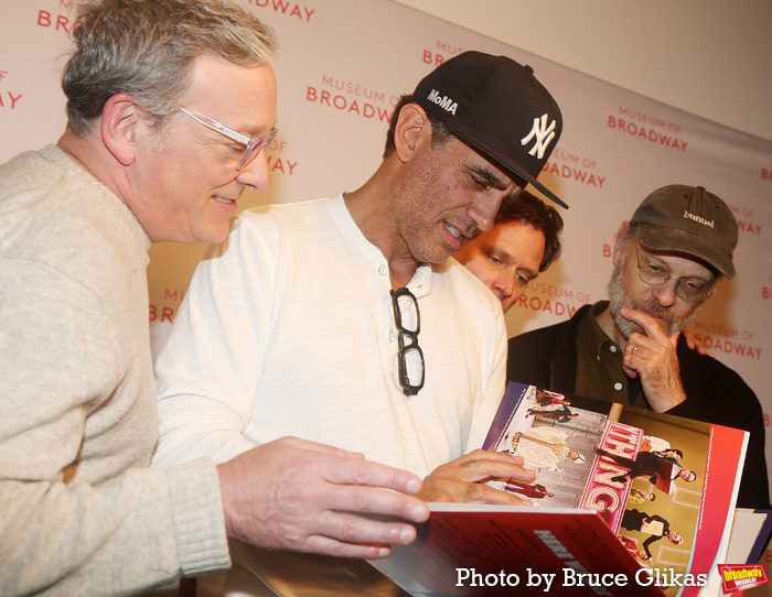 Photos: HERE WE ARE Cast Signs Copies of the Cast Recording at the Museum of Broadway  Image