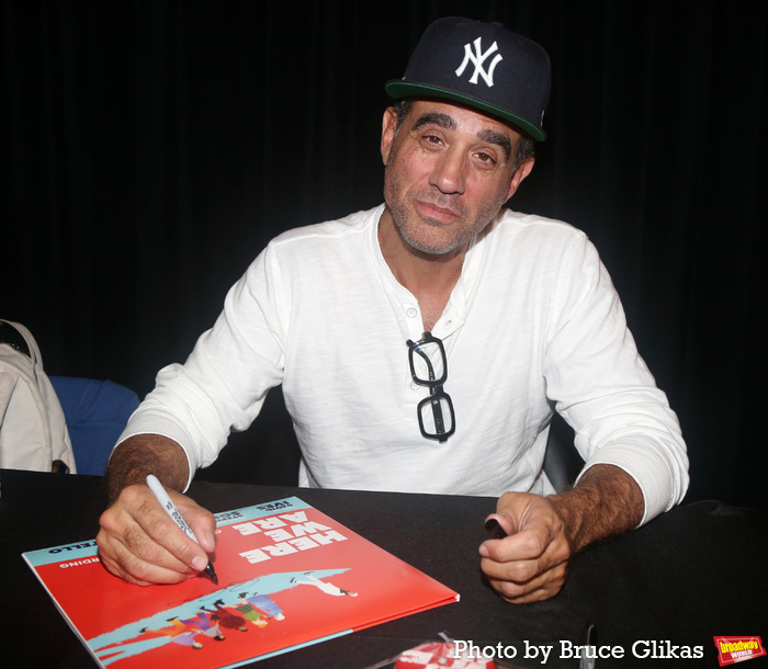 Photos: HERE WE ARE Cast Signs Copies of the Cast Recording at the Museum of Broadway  Image