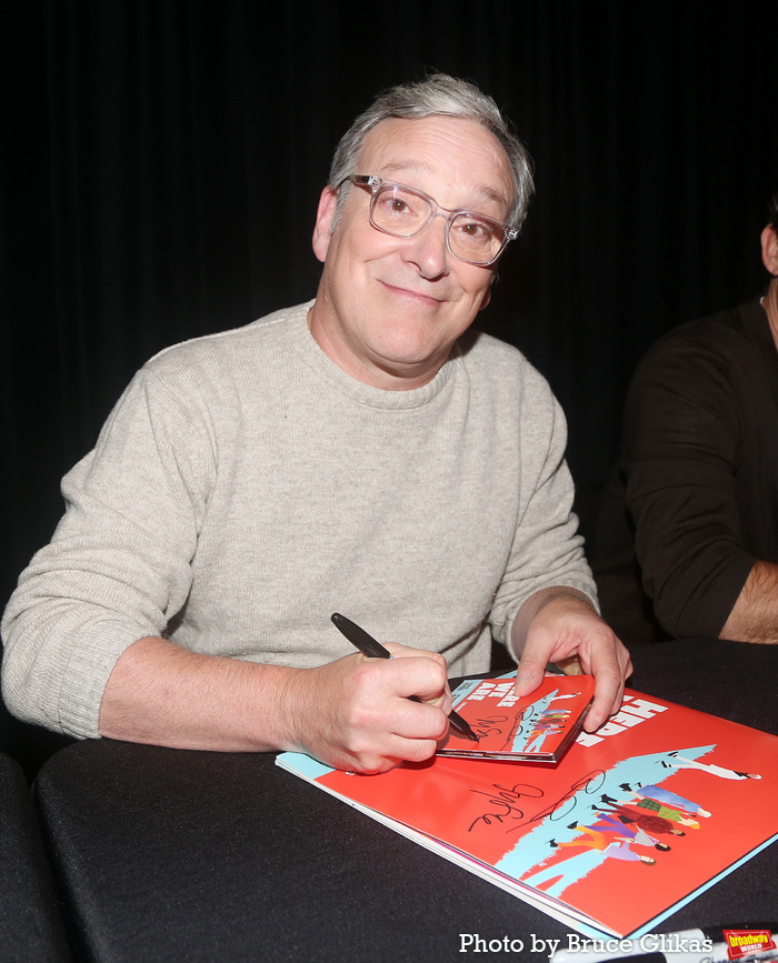 Photos: HERE WE ARE Cast Signs Copies of the Cast Recording at the Museum of Broadway  Image