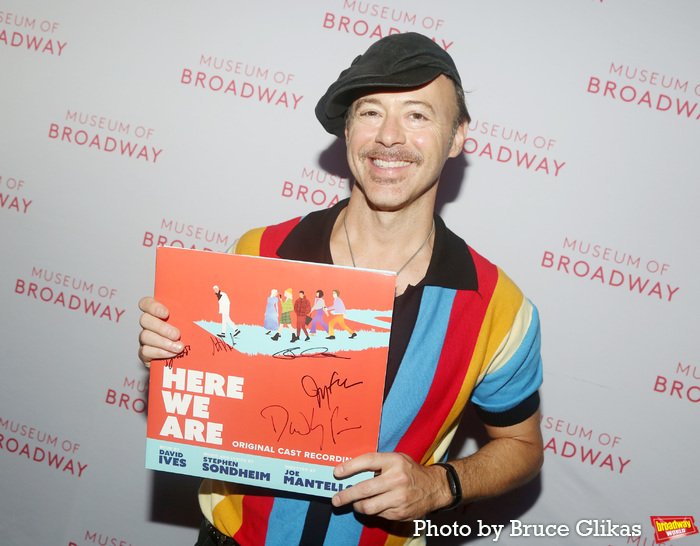 Photos: HERE WE ARE Cast Signs Copies of the Cast Recording at the Museum of Broadway  Image