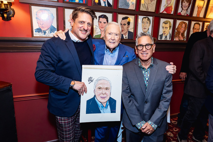 Photos: Tony-Winning Producer Robert L. Boyett Celebrates His Sardi's Caricature  Image