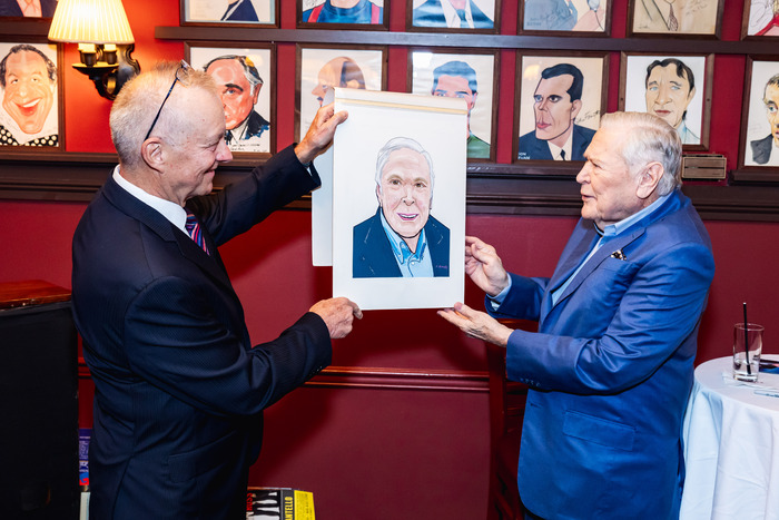 Photos: Tony-Winning Producer Robert L. Boyett Celebrates His Sardi's Caricature  Image