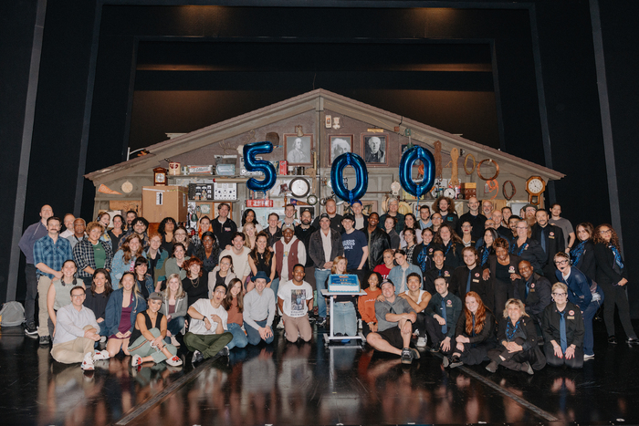 Photos: BACK TO THE FUTURE Celebrates 500 Performances on Broadway Image