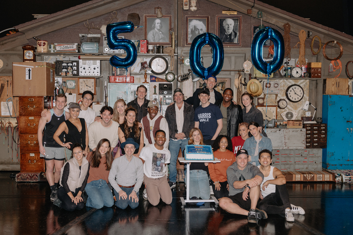 Photos: BACK TO THE FUTURE Celebrates 500 Performances on Broadway Image