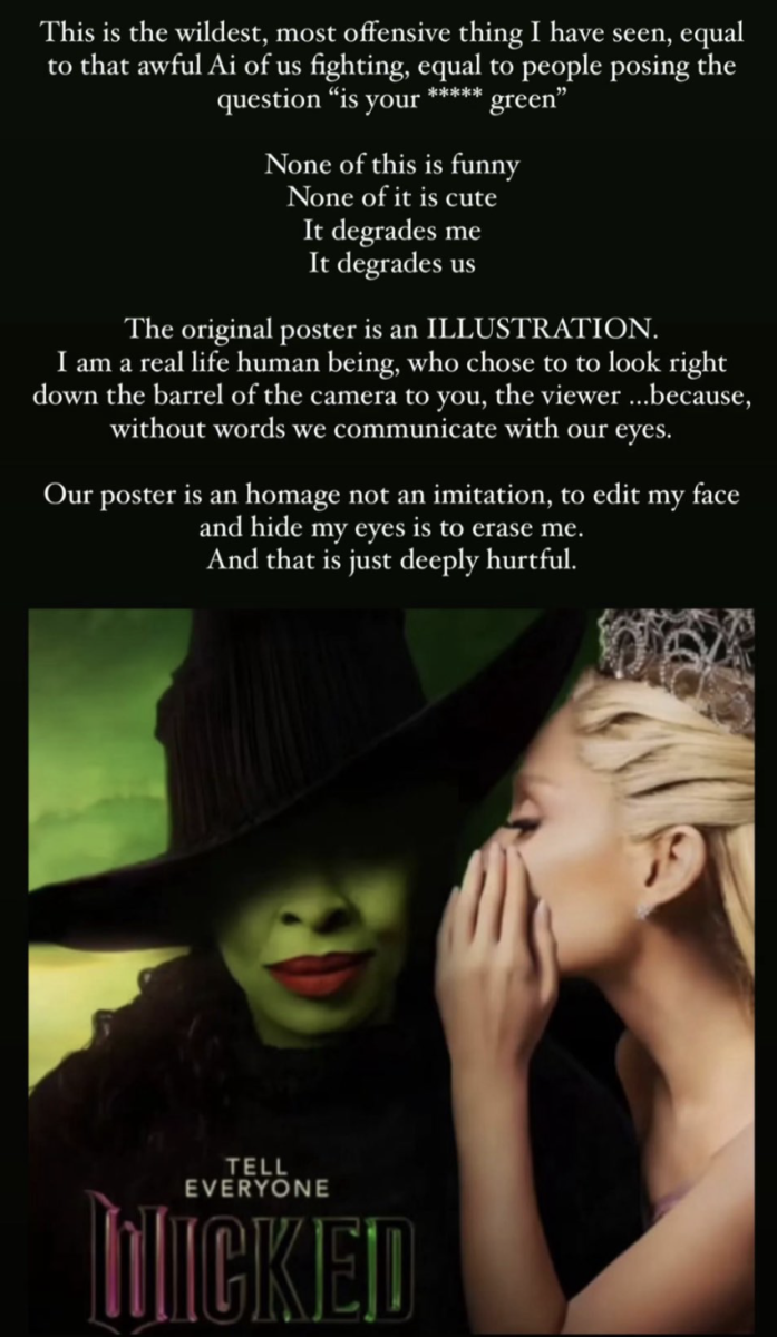 Cynthia Erivo Responds to 'Offensive' Fan Edits of WICKED Movie Poster  Image