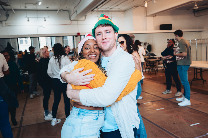 Photos: ELF THE MUSICAL Heads Into Rehearsal for Its Holiday Return  Image