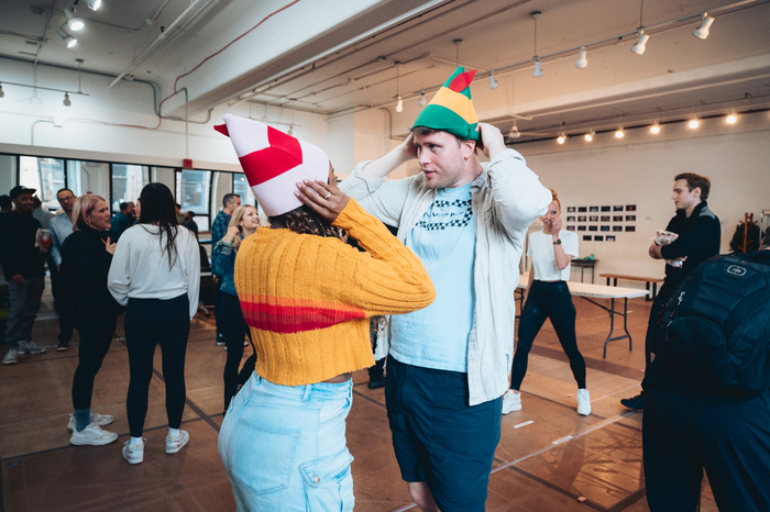 Photos: ELF THE MUSICAL Heads Into Rehearsal for Its Holiday Return  Image