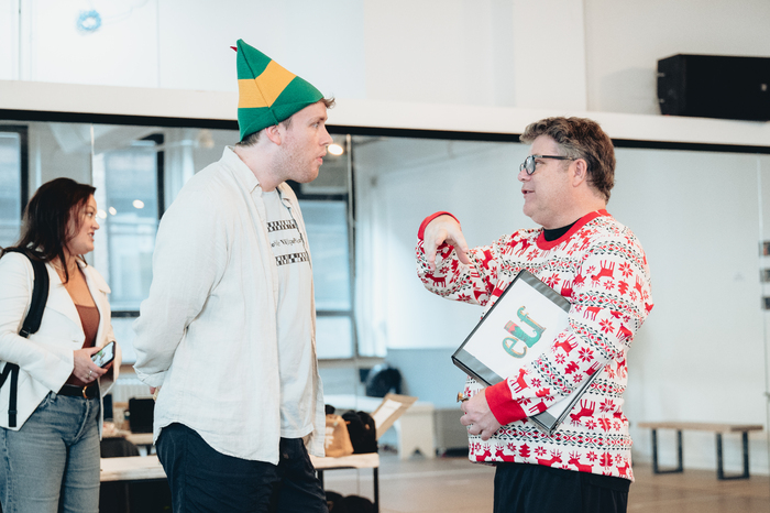 Photos: ELF THE MUSICAL Heads Into Rehearsal for Its Holiday Return  Image