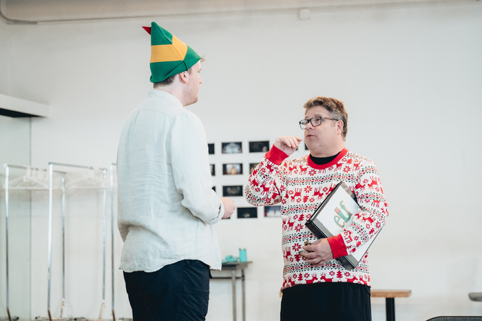 Photos: ELF THE MUSICAL Heads Into Rehearsal for Its Holiday Return  Image