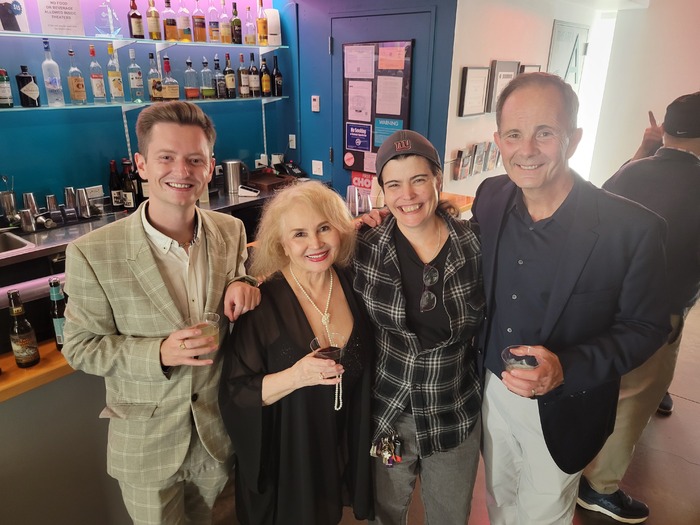 Mitchell Reeve, Vasi Laurence, Rose Riccardi, James Hindman Photo