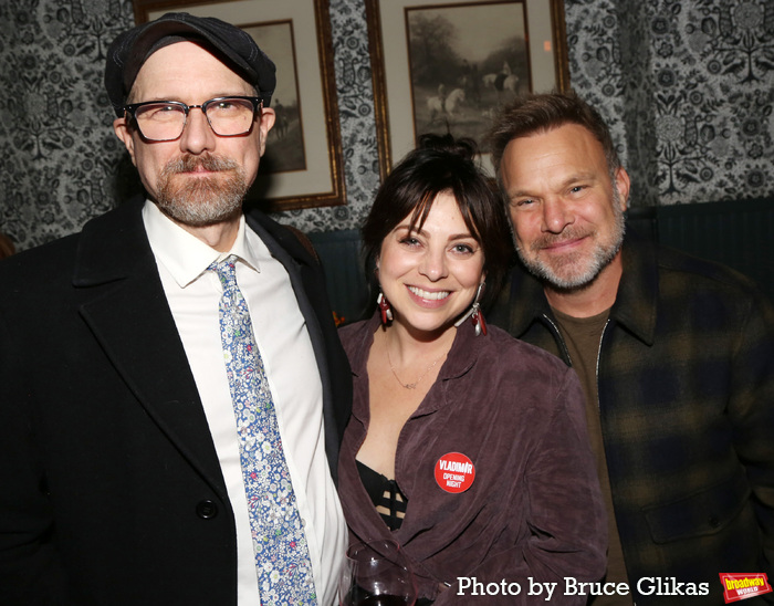 Erik Jensen, Krysta Rodriguez, and Norbert Leo Butz  Photo