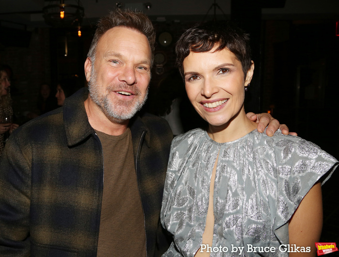 Norbert Leo Butz and Erika Sheffer Photo