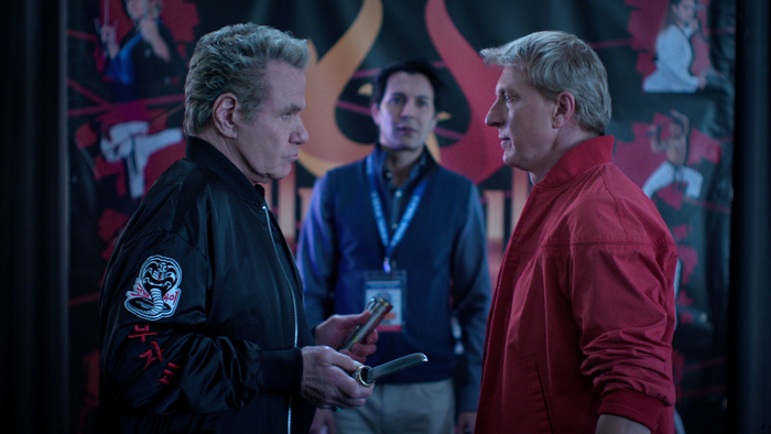 Martin Kove and William Zabka  Photo