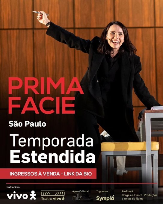 International Phenomenon PRIMA FACIE Arrives in São Paulo After Immense Success in Rio de Janeiro  Image