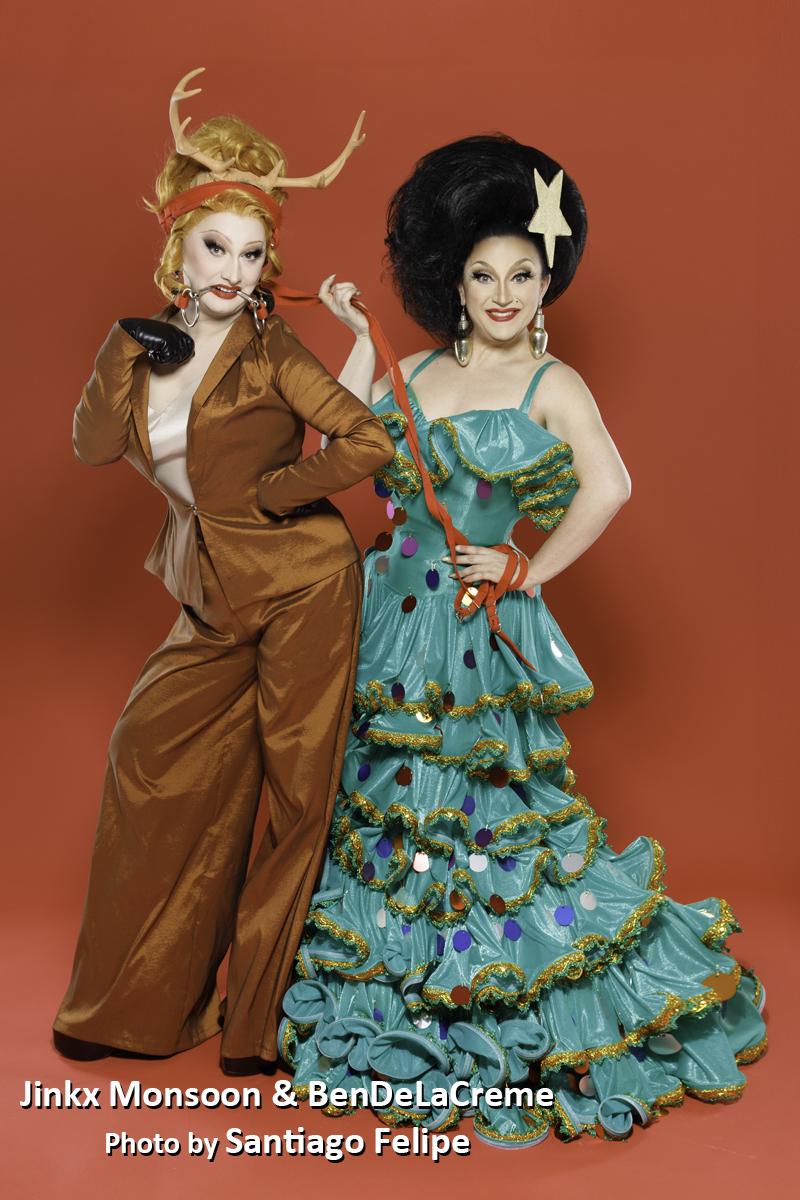 Interview: Jinkx Monsoon & BenDeLaCreme Always on the Same Team Uplifting Each Other in THE JINKX & DELA HOLIDAY SHOW & in Life  Image