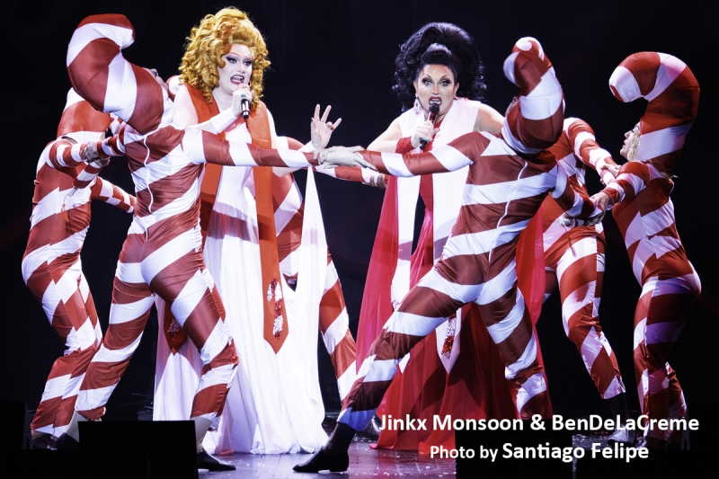 Interview: Jinkx Monsoon & BenDeLaCreme Always on the Same Team Uplifting Each Other in THE JINKX & DELA HOLIDAY SHOW & in Life  Image