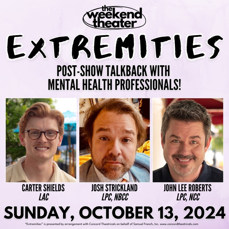 Review: EXTREMITIES at The Weekend Theater  Image